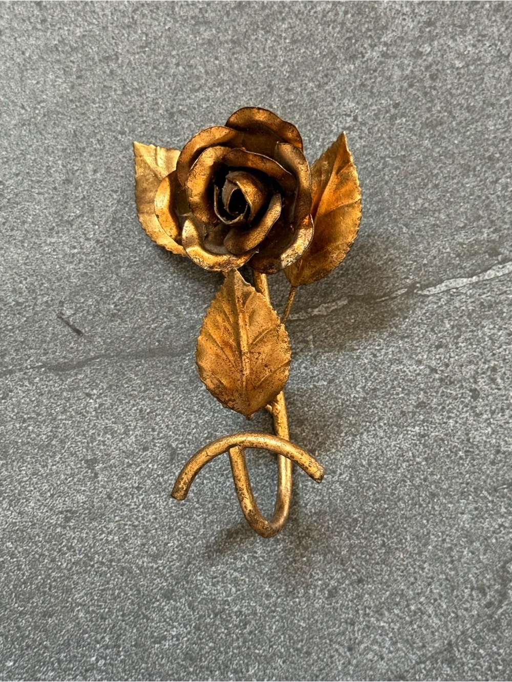 Florentine Rose Wall Hook - Decorative Home Wall Decor